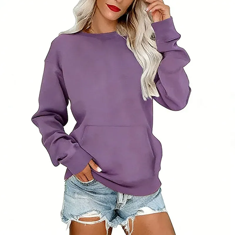 💥Flash Sale⏰ Women's Crewneck Hoodless Sweatshirt🔥