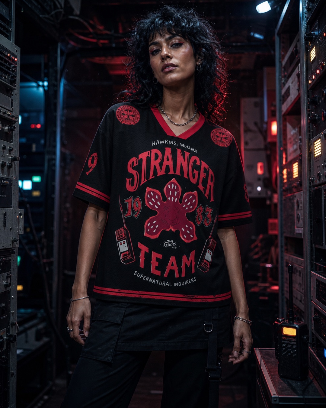 Stranger Team Mesh Jersey — Paradoxworn studio model styling concept