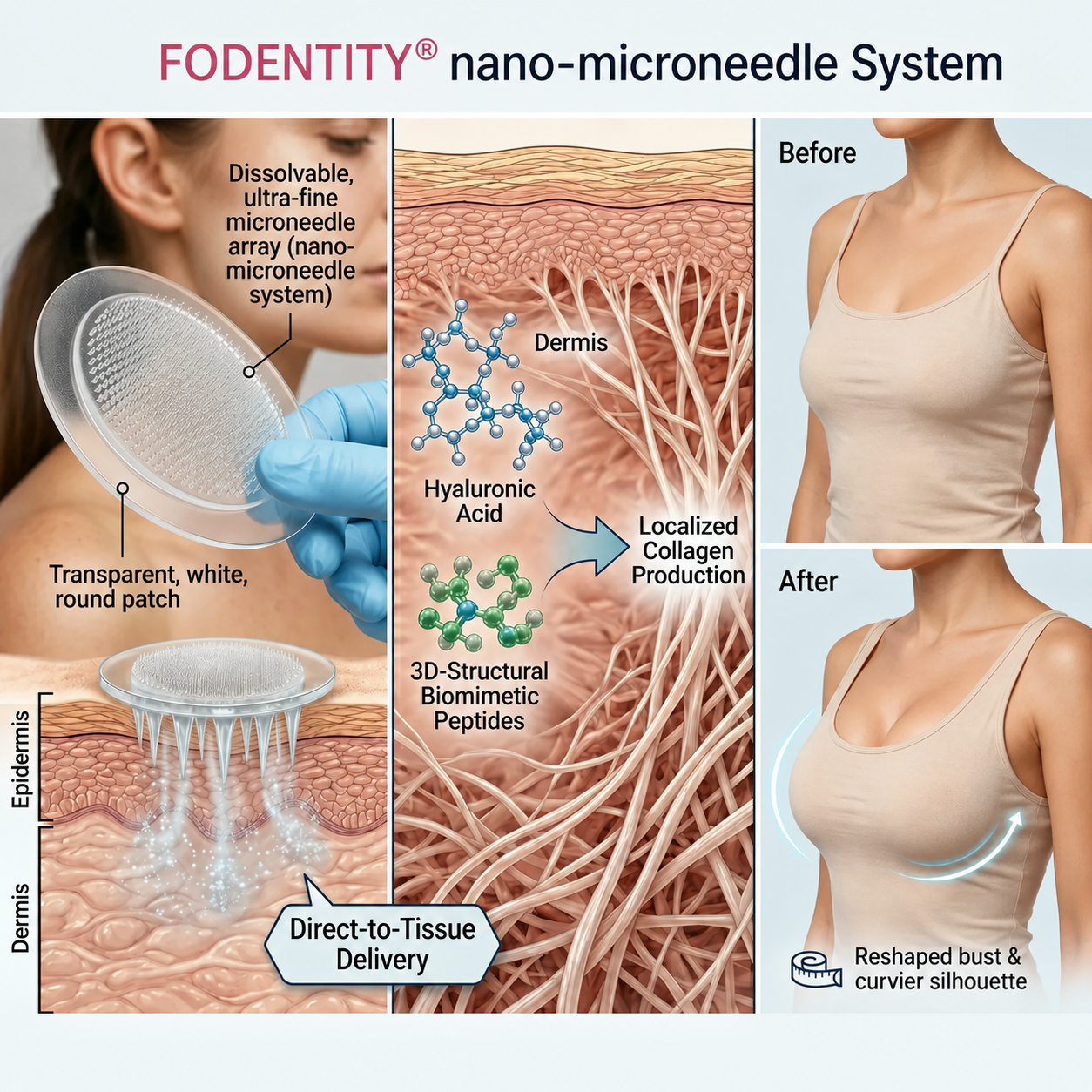 💥Fodentity® 👩‍⚕️ Targeted Breast Enhancement Advanced Nano Microneedle Patch💃 👩‍⚕️