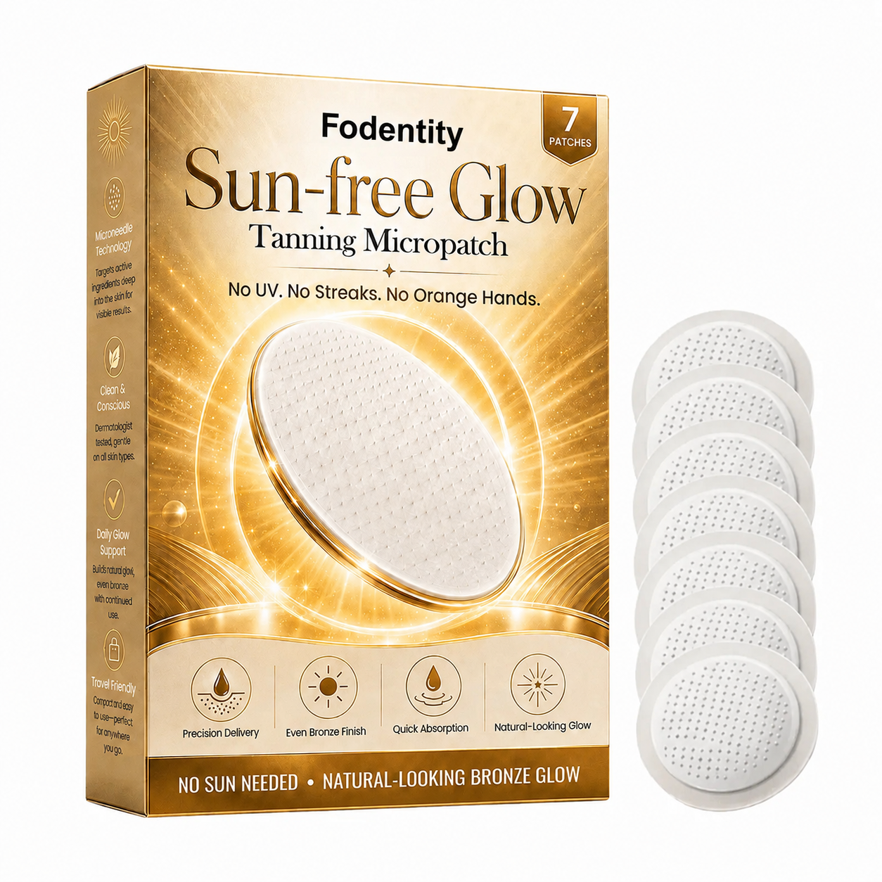 Sun-Free Glow Tanning Micropatchp Patches