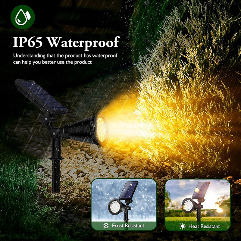 🔥Only $29.99 This Week！🎉Solar Powered Garden Spotlight