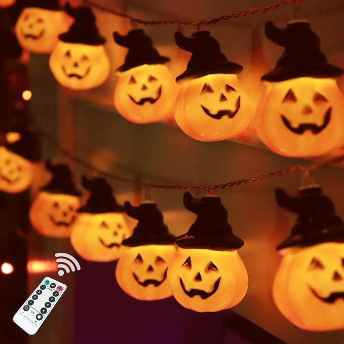 🎃Halloween Decorations Pumpkin String Lights🎃
