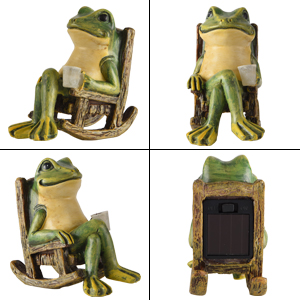 frog garden decor,frog garden decor solar