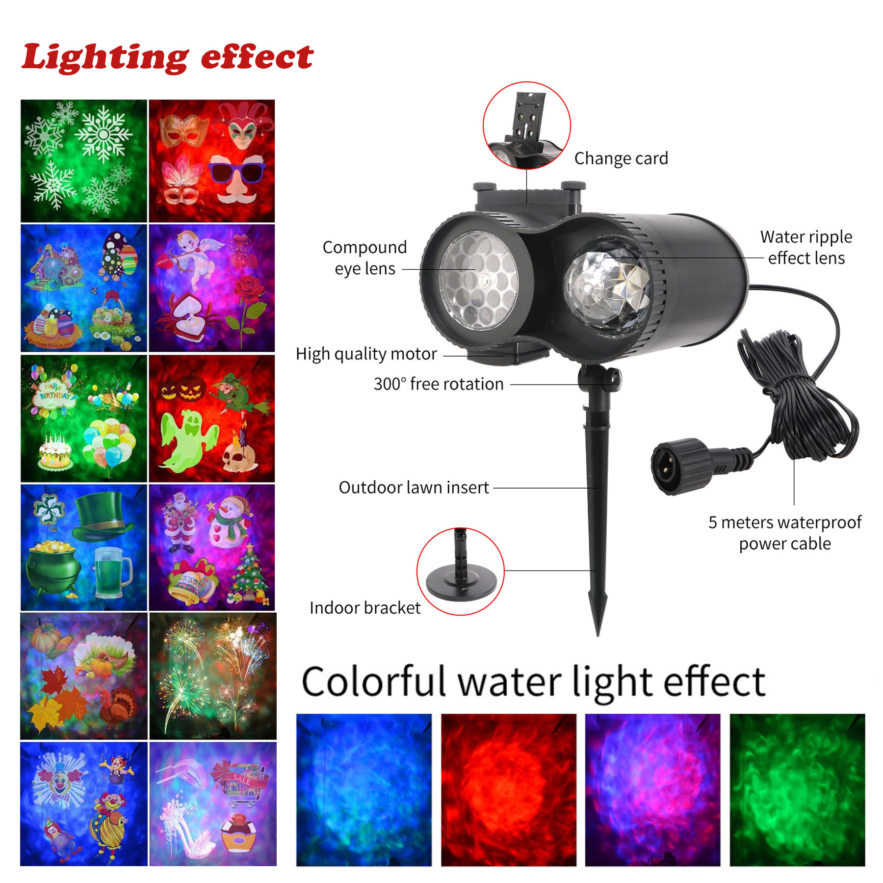 [Copy]🎃Turn Your Home into a Spooky Halloween Wonderland | 12 in 1 Halloween Projector Lights Outdoor 2026 Upgrade 3D Dynamic Window Indoor Decorations