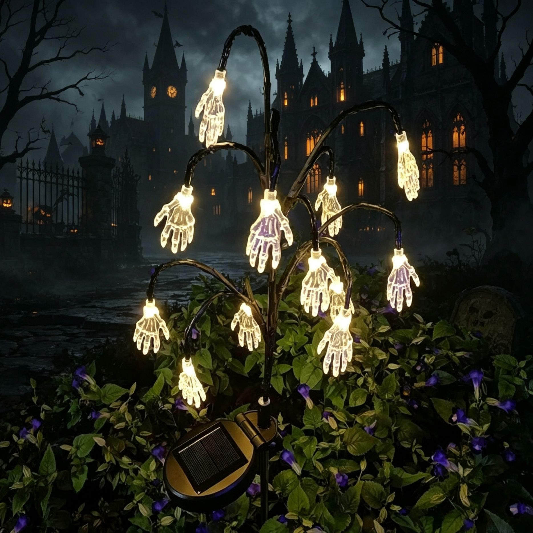 🔥Pumpkin Solar Branch Lights -🎃Halloween Garden Stakes