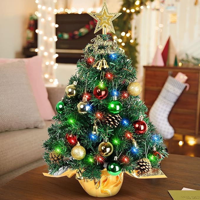 Desktop Mini Artificial Christmas Tree | Desktop Decoration | Christmas Gift