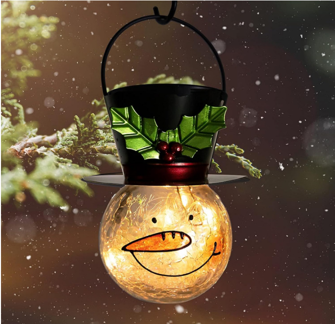 Snowman Solar Lanterns