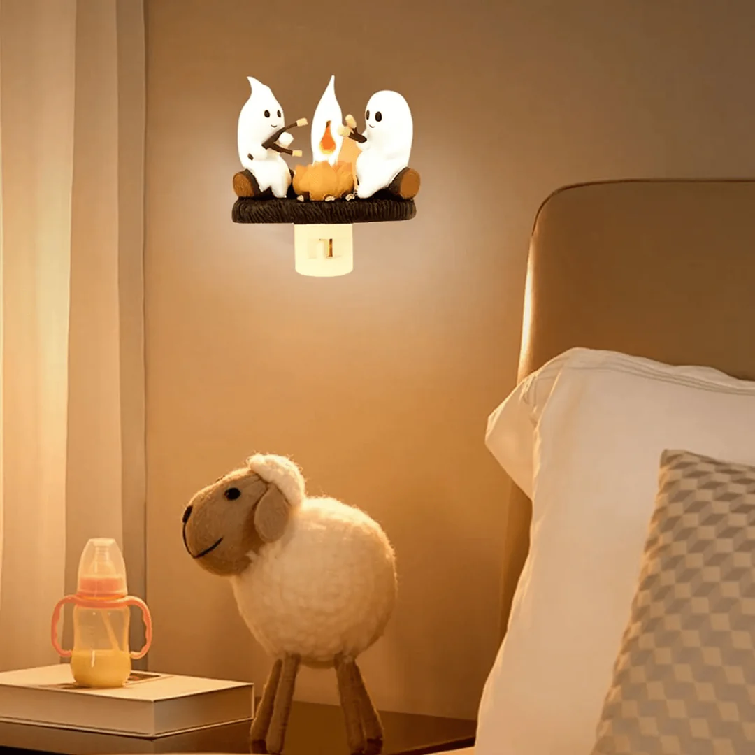 2024 Ghost Campfire Flickering Nightlight