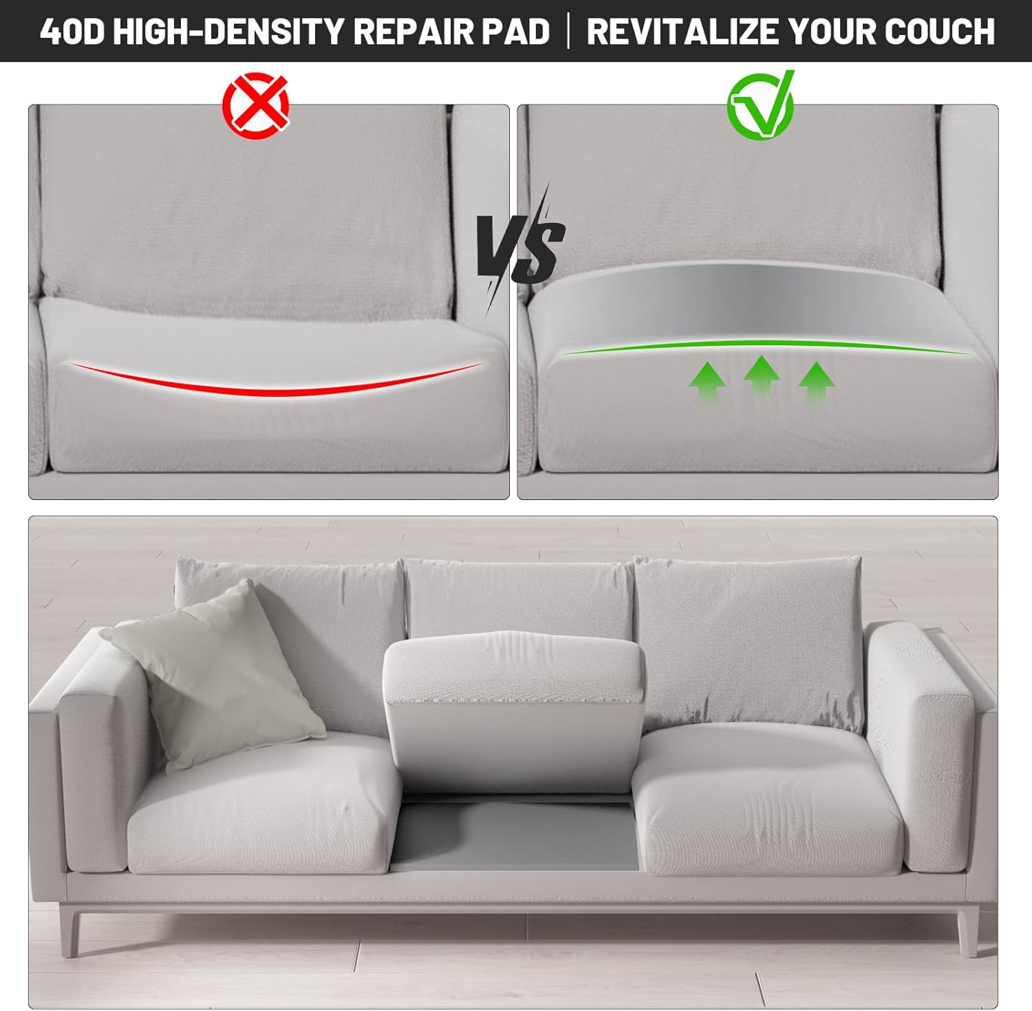 Couch Cushion Support For Sagging Seat