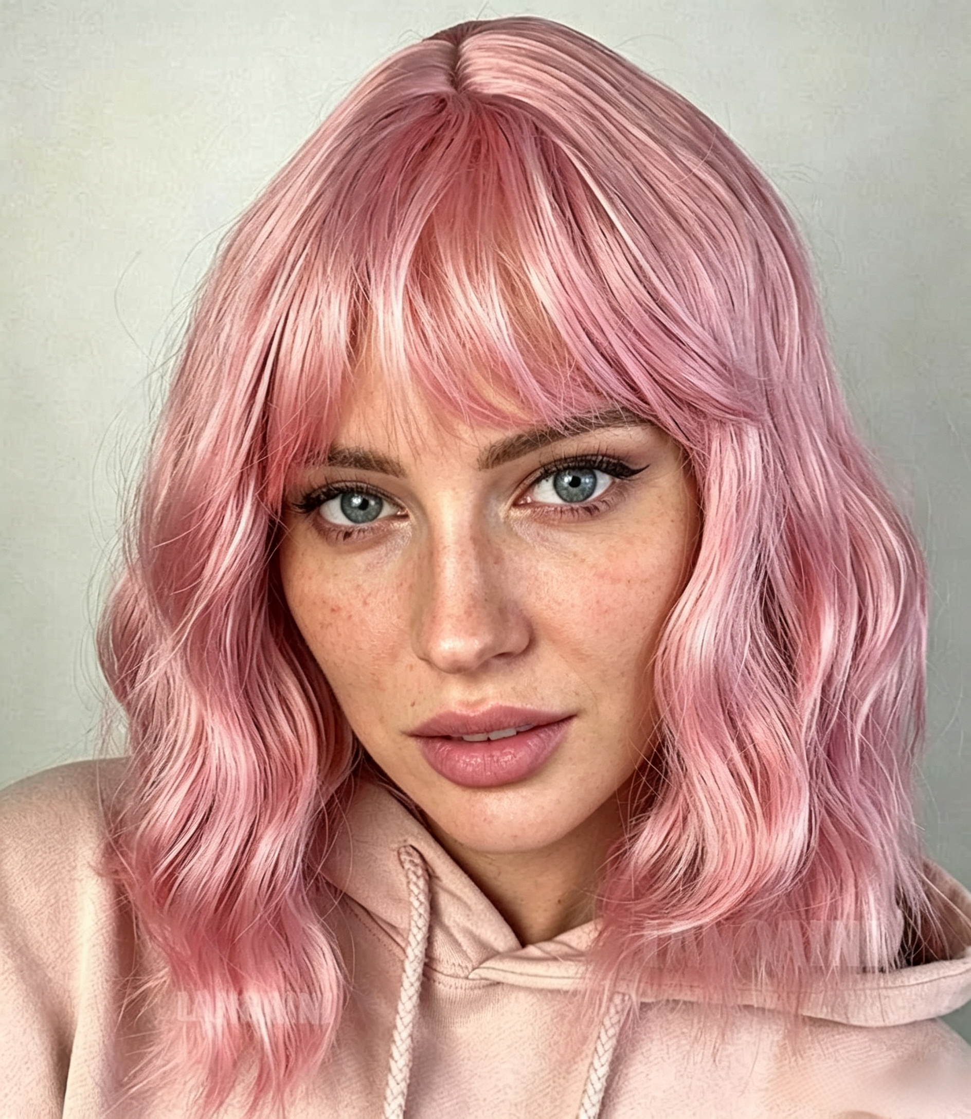Cosplay Wig - Natural Medium Length Heat Resistant Fiber for Halloween, Parties & Daily Wear (Multiple Colors)