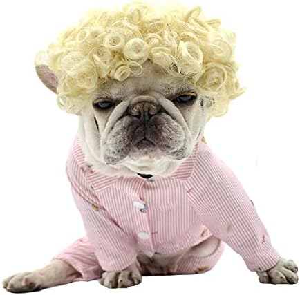 Pet Dog Cosplay Wig, Halloween Costume Headwear for Dogs & Cats