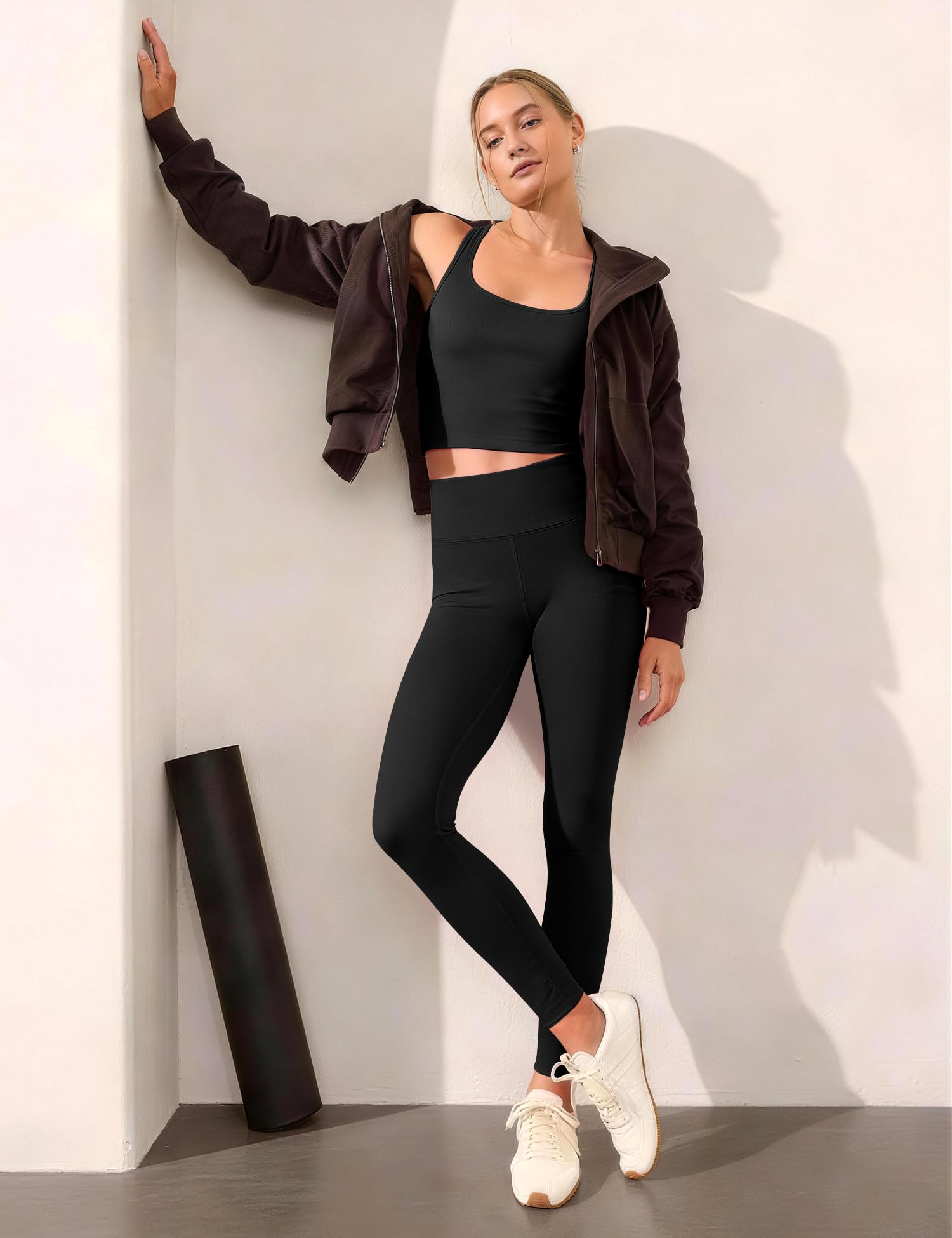 High Waisted Leggings for Women, Buttery Soft Full Length Yoga Pants, Workout Athletic Daily Wear