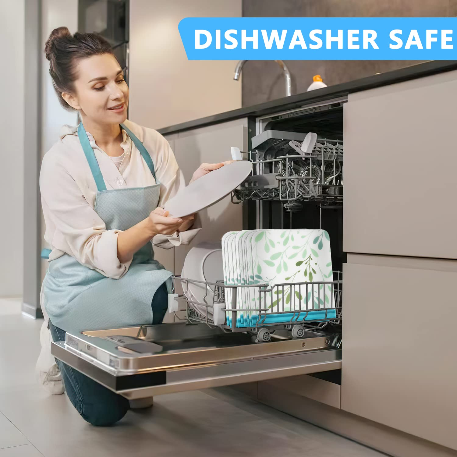 360° Rotatable Faucet Water Filter with 10 Replacements, Hard Water & Fluoride Removal, Kitchen & Bathroom