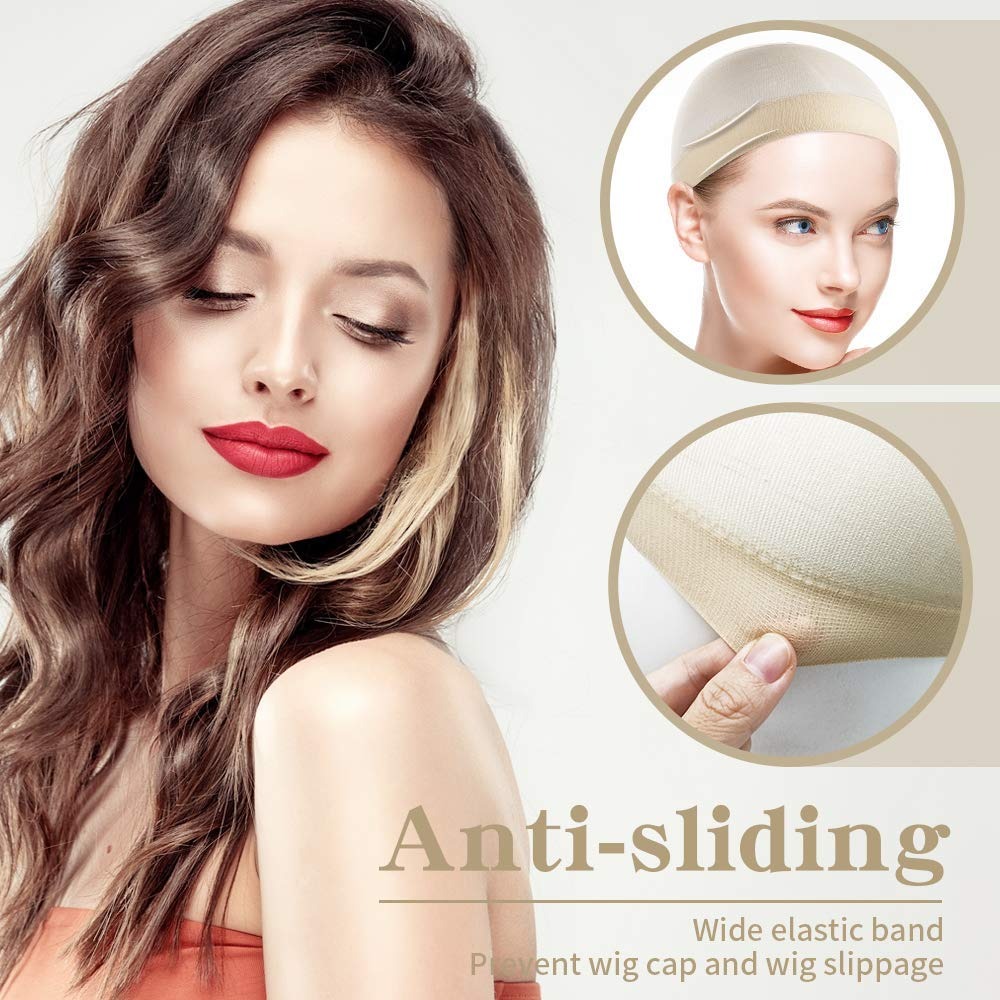 Lace Wig Grip Band, Non Slip Adjustable Velvet Wig Headband for Lace Front Wigs