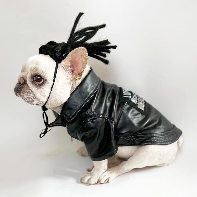 Pet Dog Cosplay Wig, Halloween Costume Headwear for Dogs & Cats