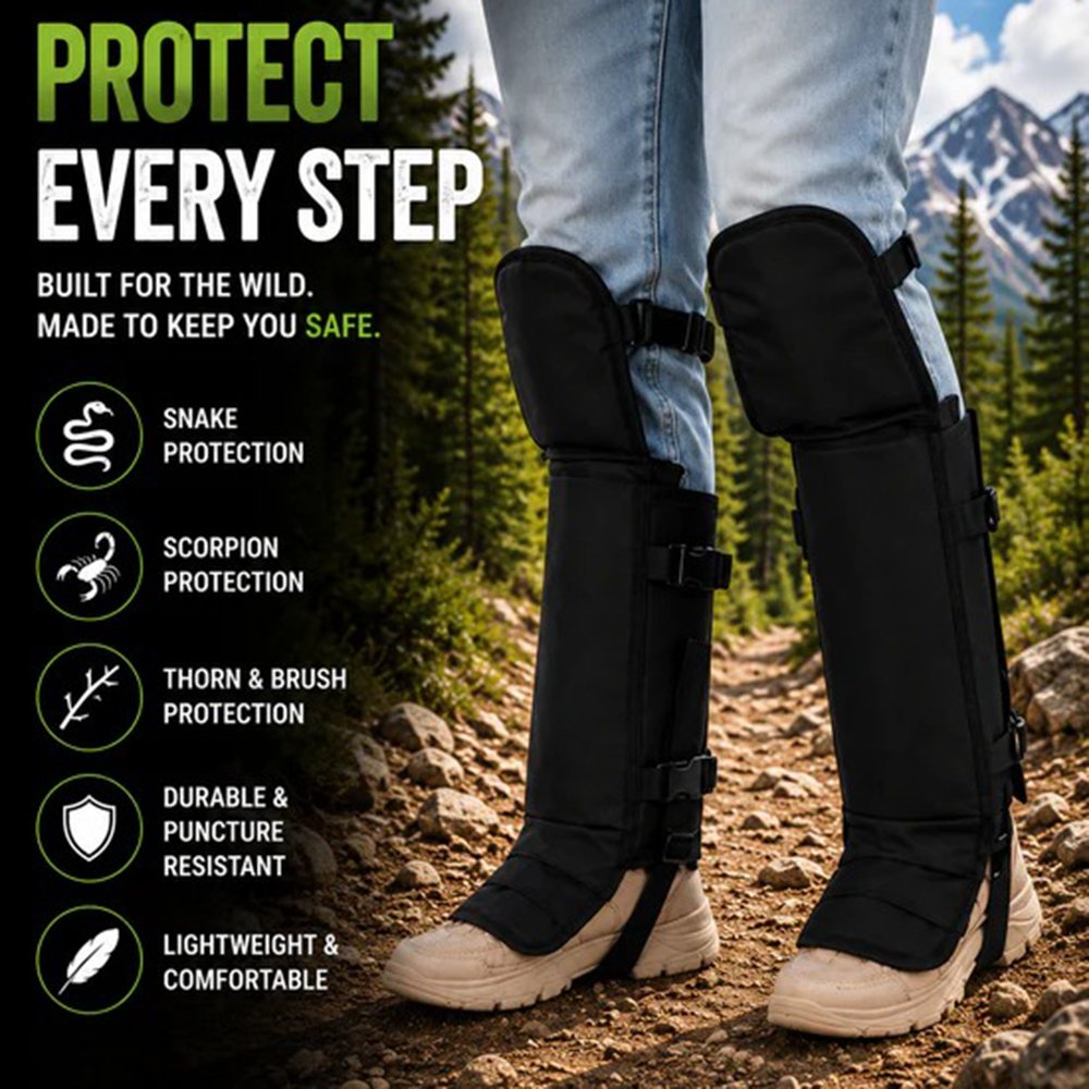 Snake Gaiters Leg Guards