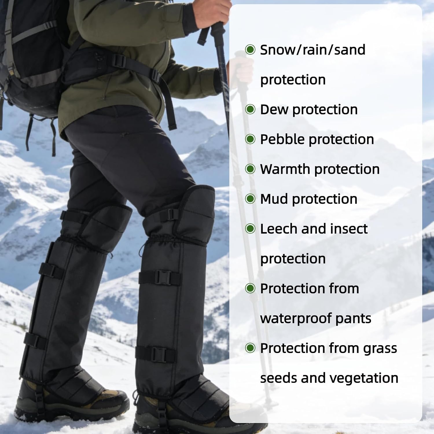 Snake Gaiters Leg Guards