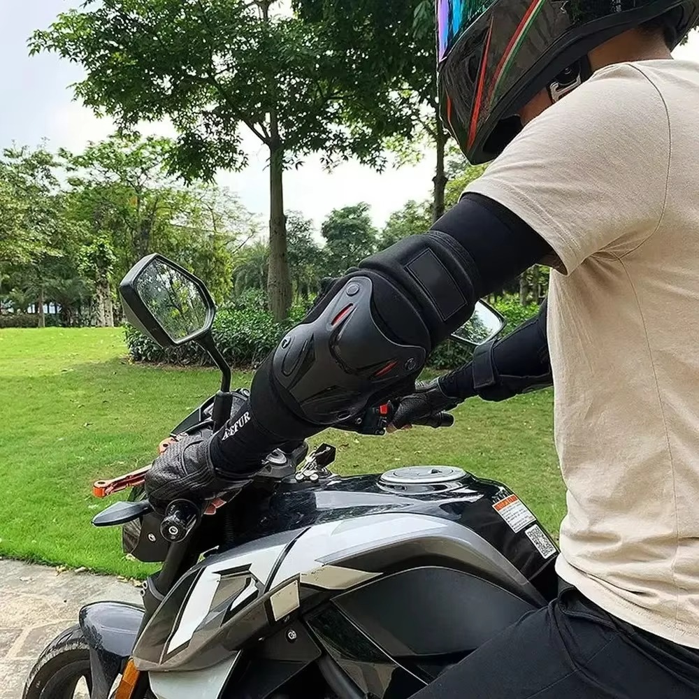 Knee & Elbow Guard Set – Hard Shell, Articulated, Adjustable 
