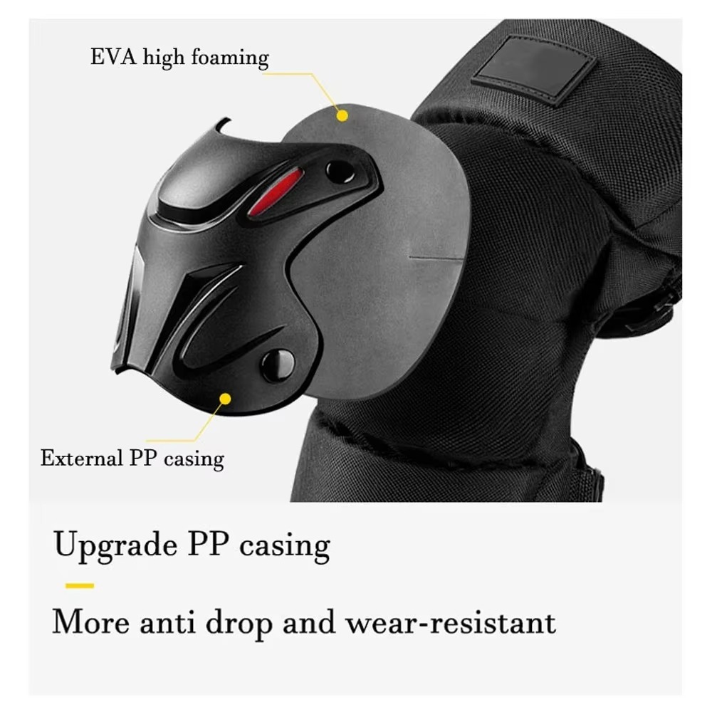 Knee & Elbow Guard Set – Hard Shell, Articulated, Adjustable 