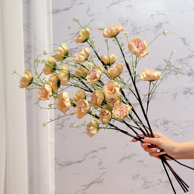 【12Pcs】 Artificial butterfly flowers