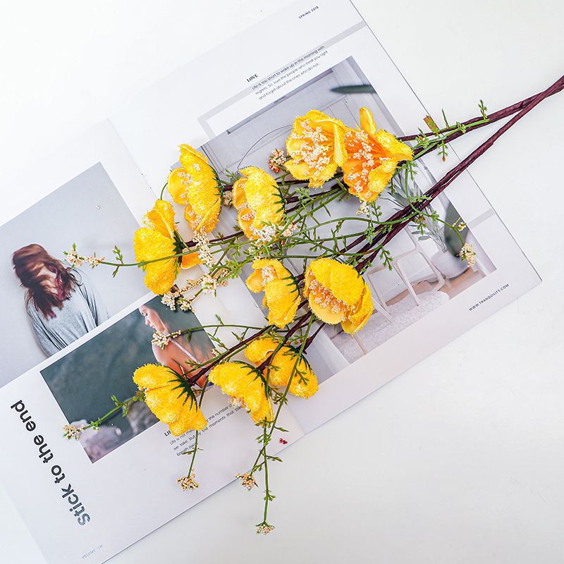 【12Pcs】 Artificial butterfly flowers