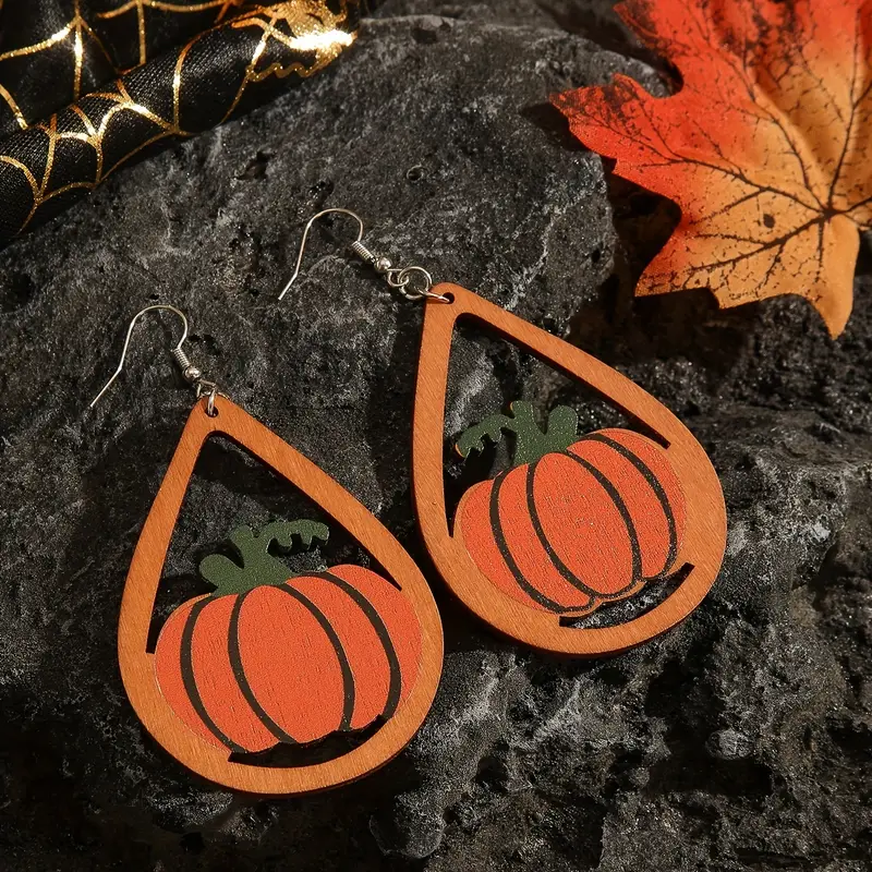 🎃Halloween Wooden Earrings