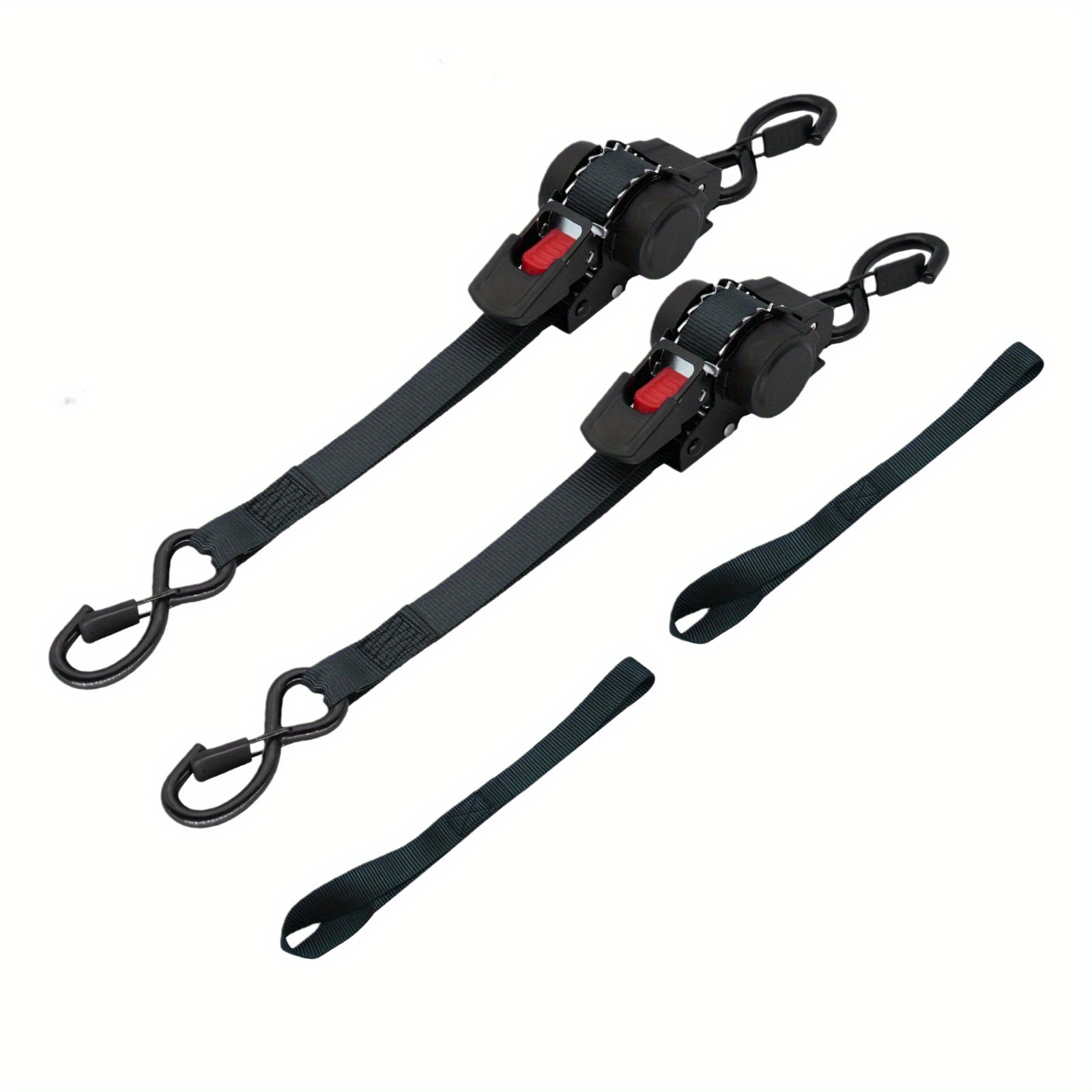 Retractable Ratchet Straps