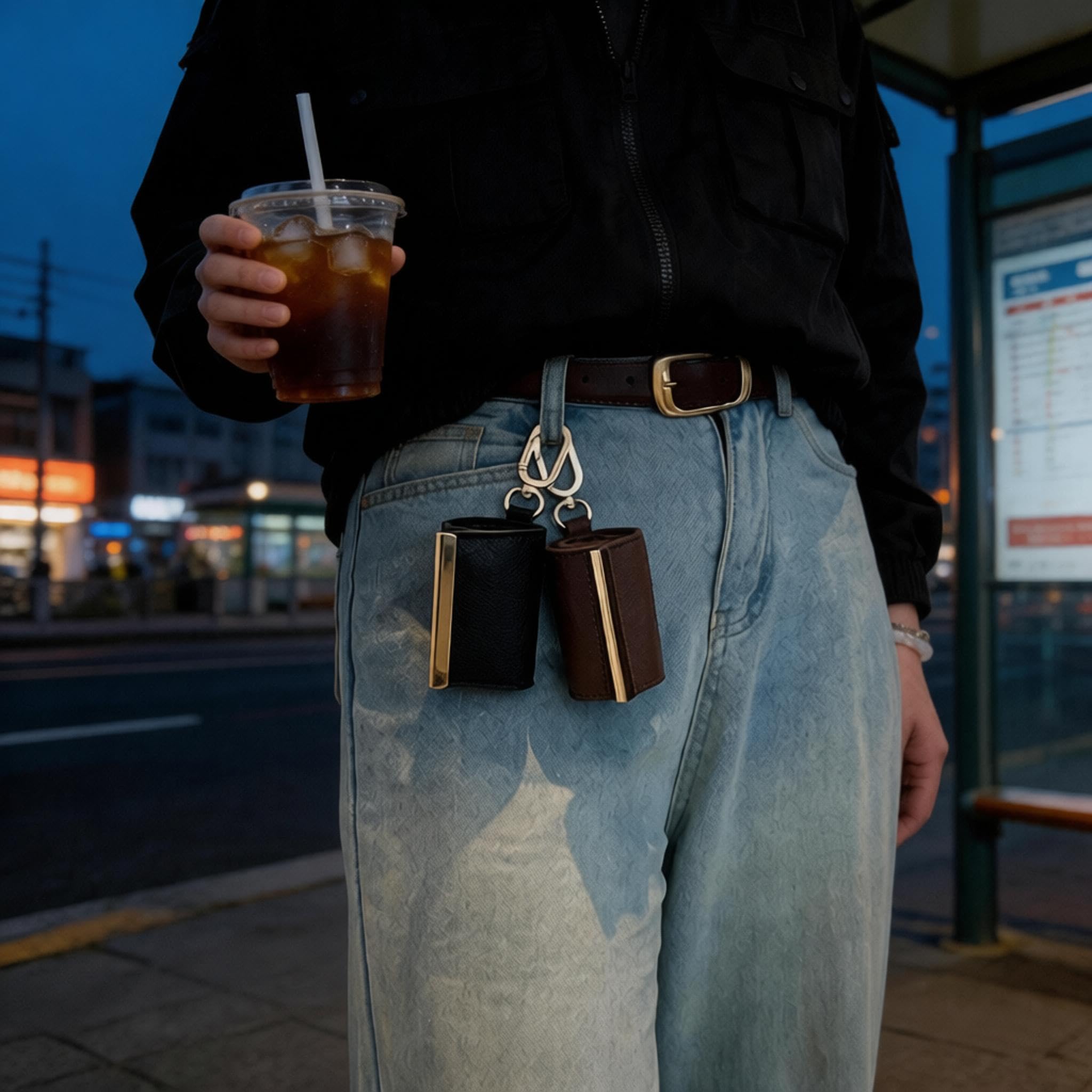 Foldable Keychain Tote Bag