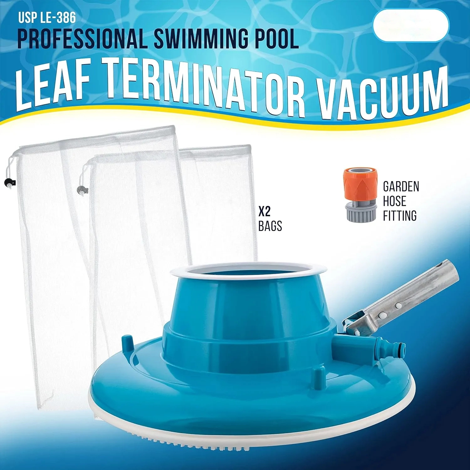 Professional Swimming Pool Leaf Terminator Vacuum 
