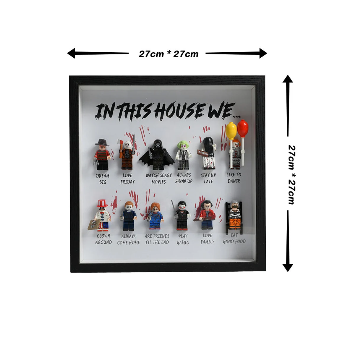 In This House We… Horror Gift Frame
