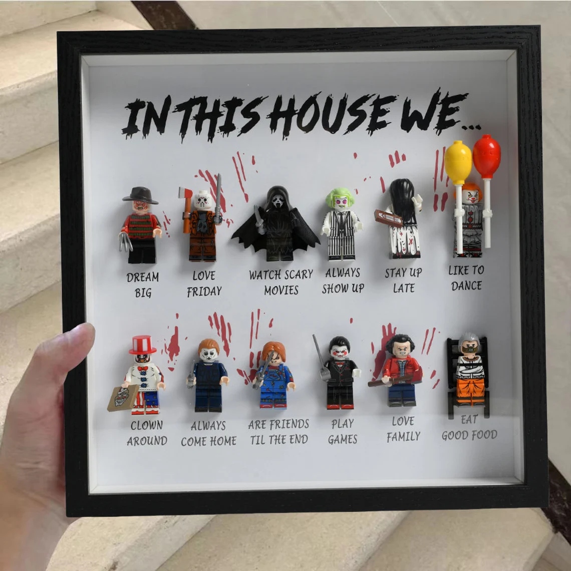 In This House We… Horror Gift Frame