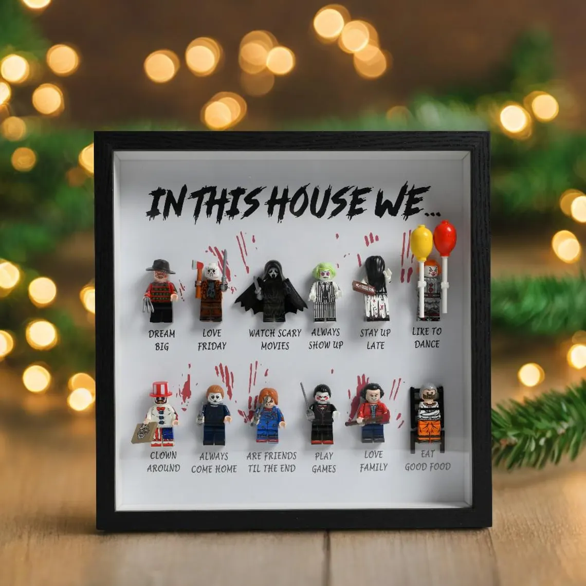 In This House We… Horror Gift Frame