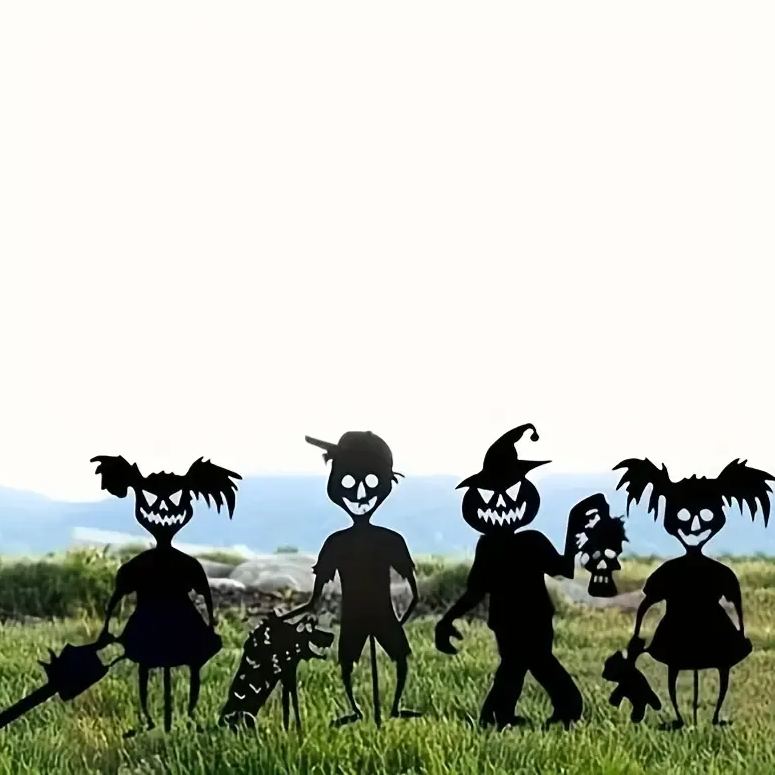 Zombie Kid Garden Sign | Metal Art