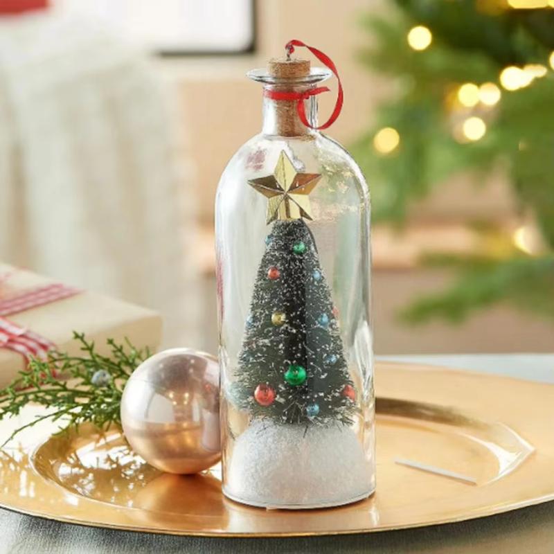 🎅🎄Christmas Sale -Recordable Christmas Tree Message In A Bottle❤