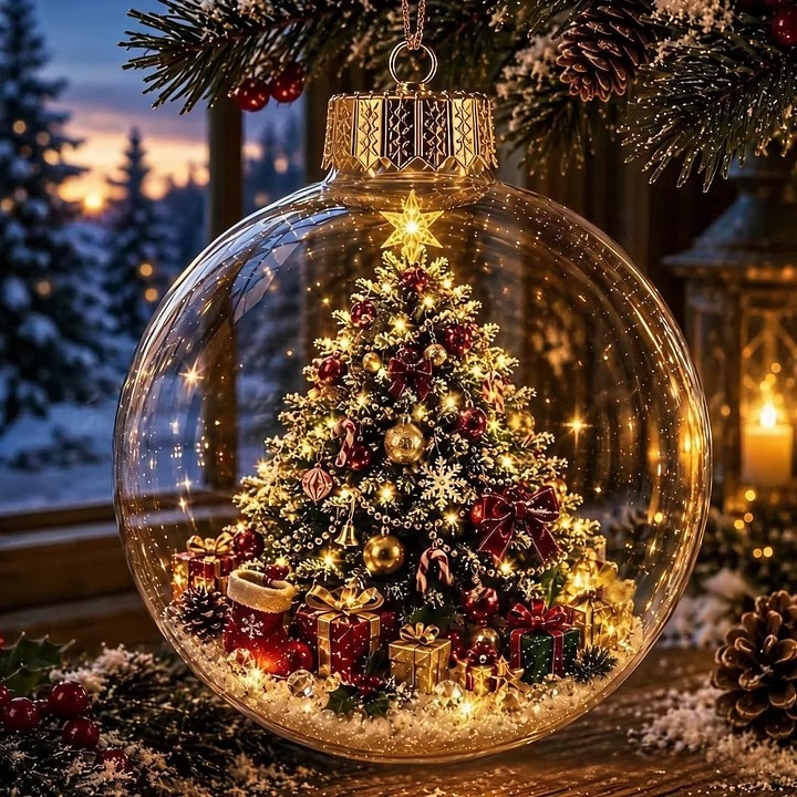 🎄 Light-Up Christmas Ornament 🔥