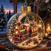 🎄 Light-Up Christmas Ornament 🔥