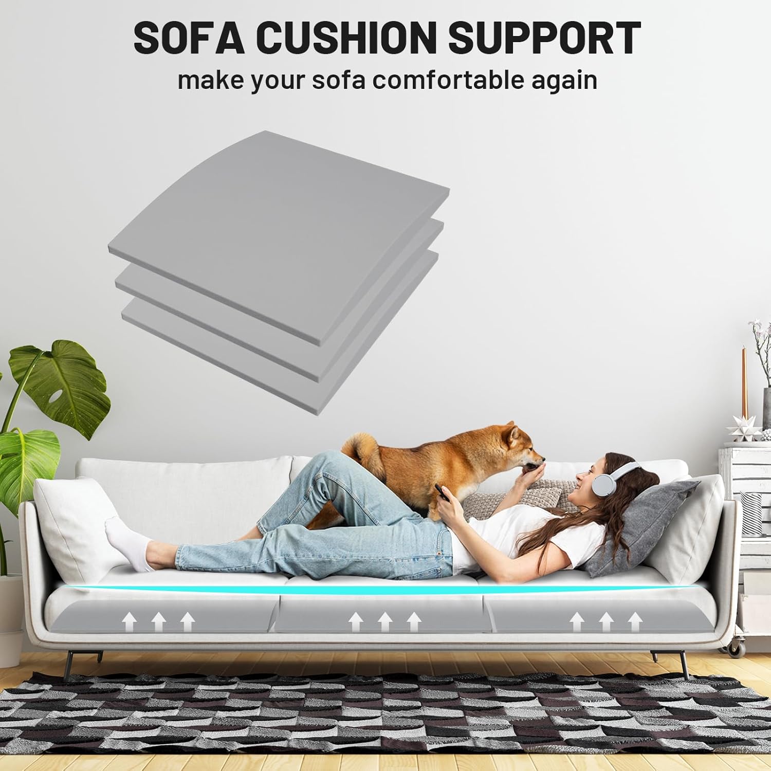 🔥Last Day 40% OFF - 🛋️Couch Cushion Support For Sagging Seat
