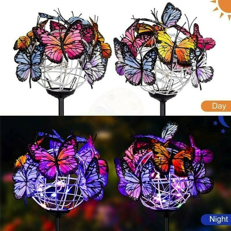 Solar Stake Lights Butterflies Decor Lights ( BUY 1 GET 1 Free )