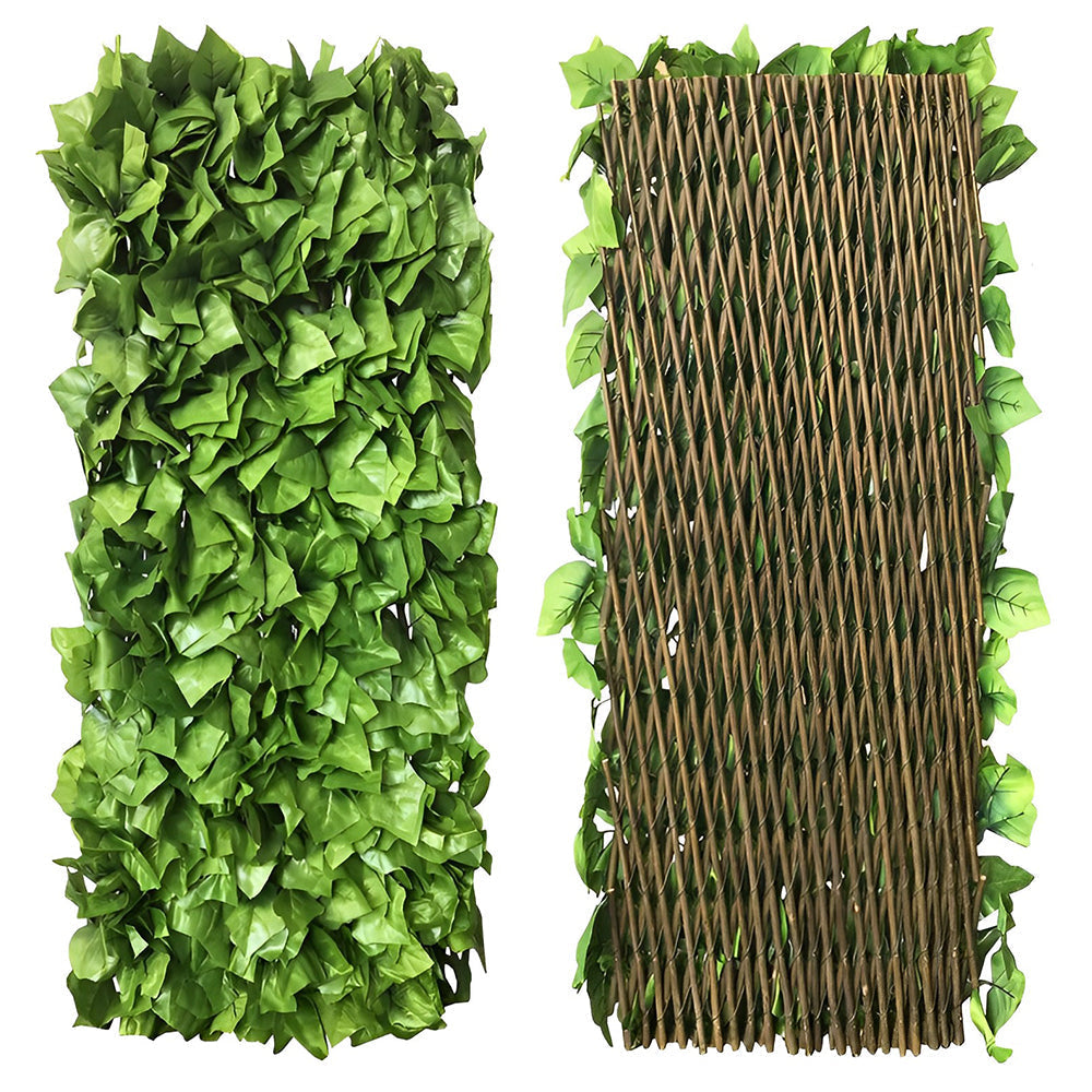 Expandable Faux Privacy Fence