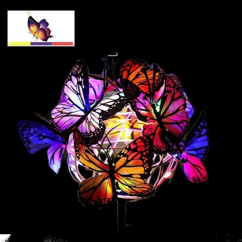 Solar Stake Lights Butterflies Decor Lights ( BUY 1 GET 1 Free )