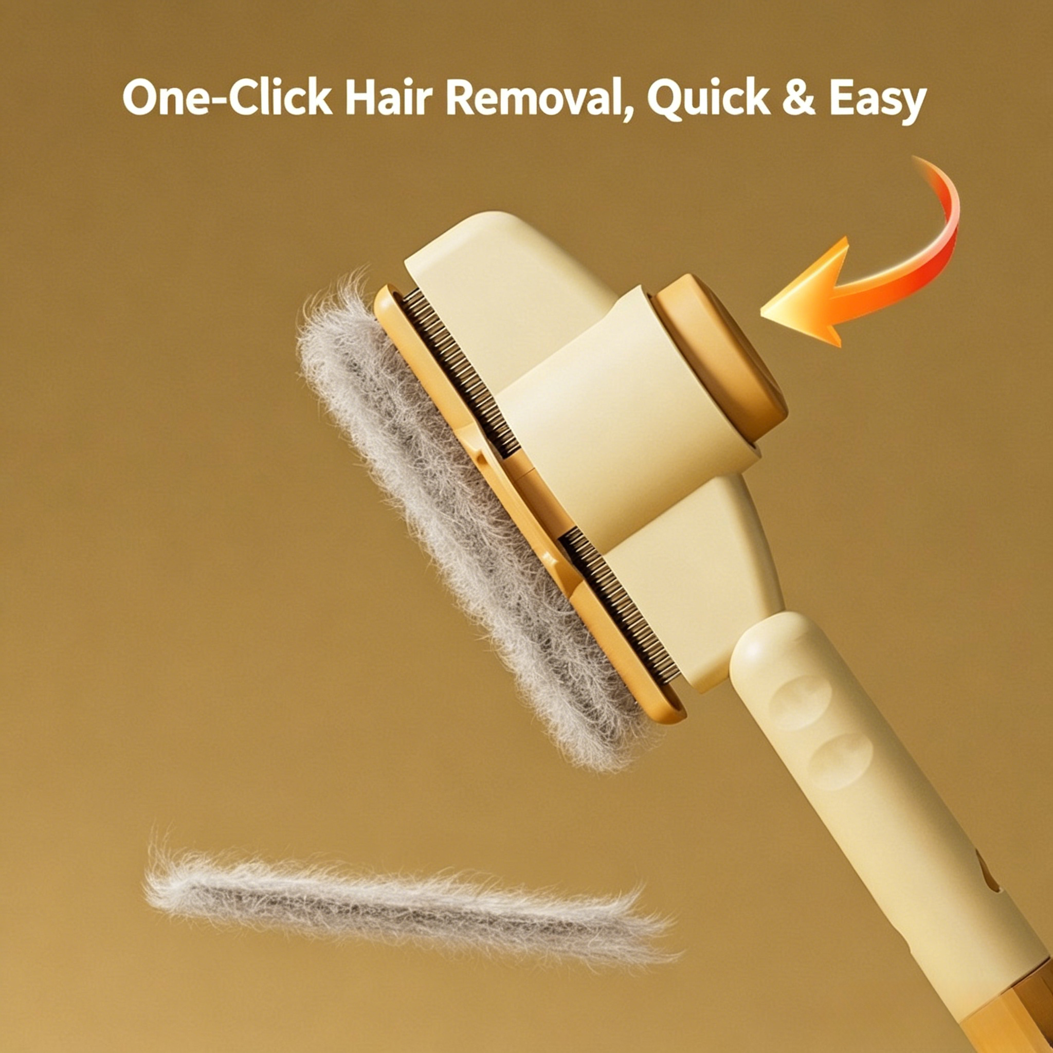 Pet Grooming Brush, Massage Deshedding Comb for Pets