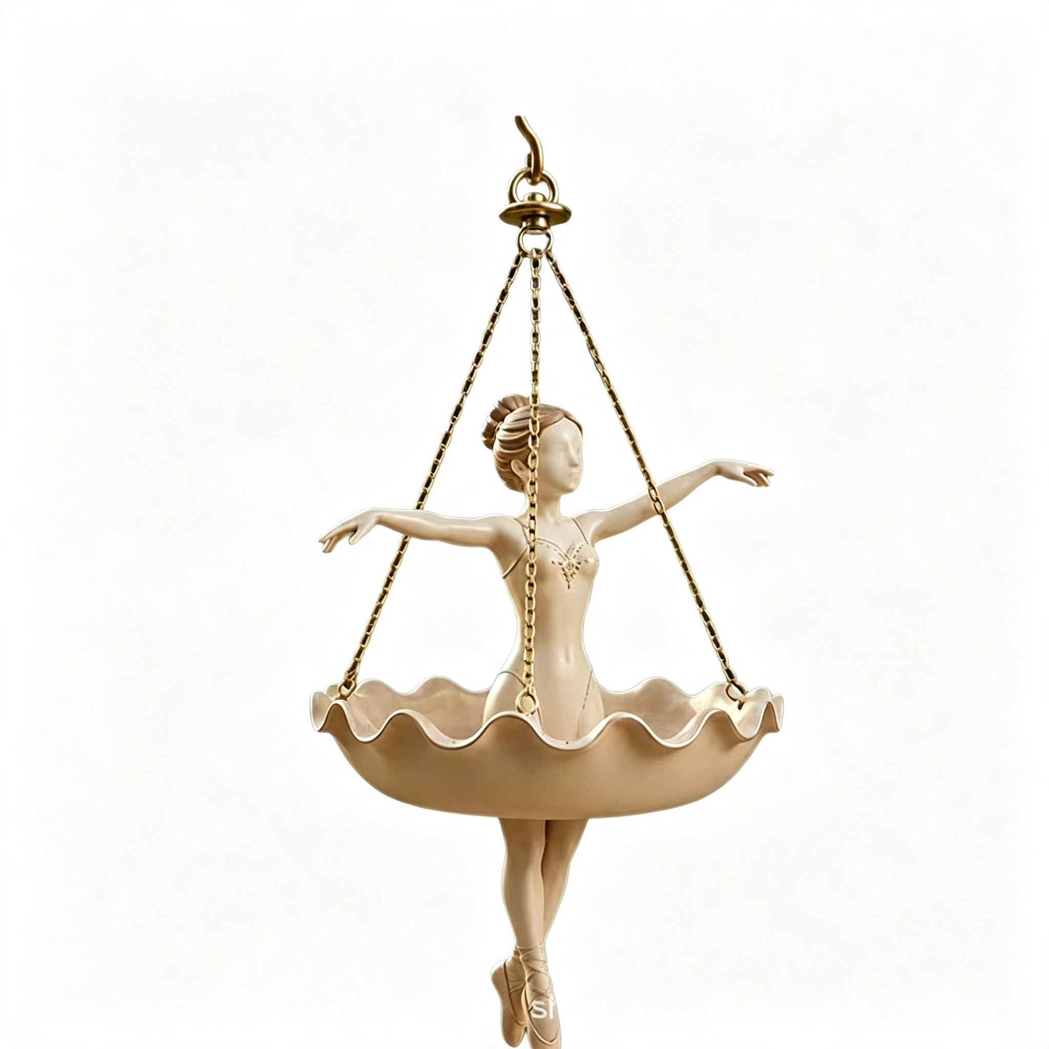 💃Dreamy Resin Ballerina Girl Hanging Planter for your garden