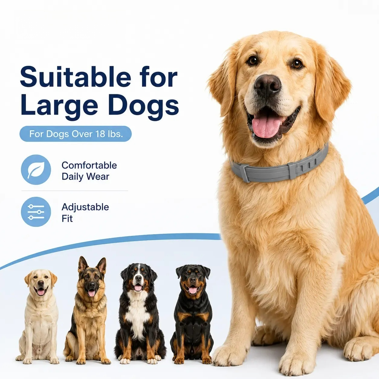 🔥Lightweight Fresh Scent Anti-Mosquito Pet Collar | Universal for Dogs & Cats