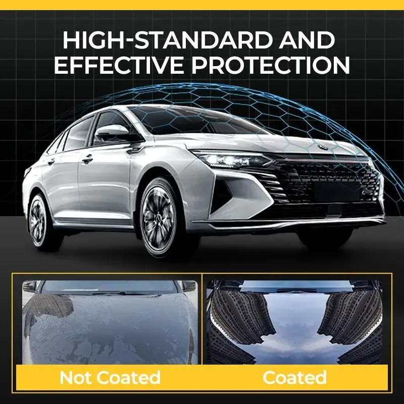 Spray coating agent, nano car coating spray - Instantly Boosts Car Gloss & Water Beading, Scratch & UV Resistant Spray Coating Agent, No Buffing Needed, All Vehicle Types Compatible