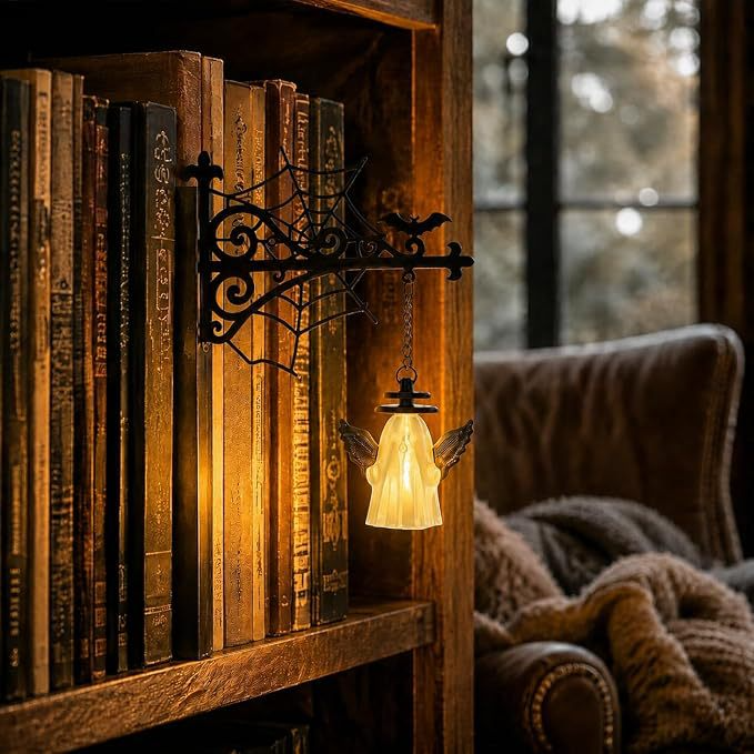 Decorative Bookshelf Light Halloween Gift Idea