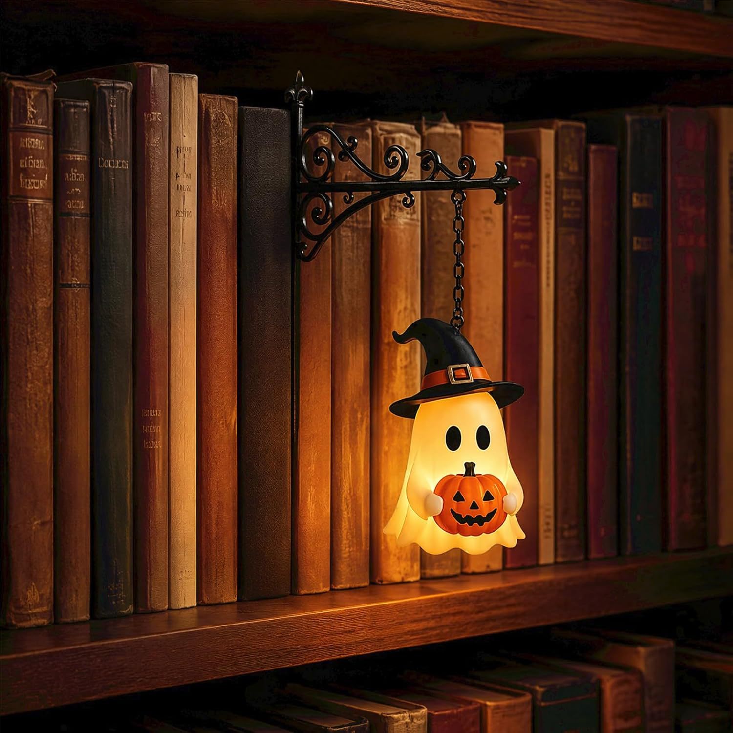 Decorative Bookshelf Light Halloween Gift Idea