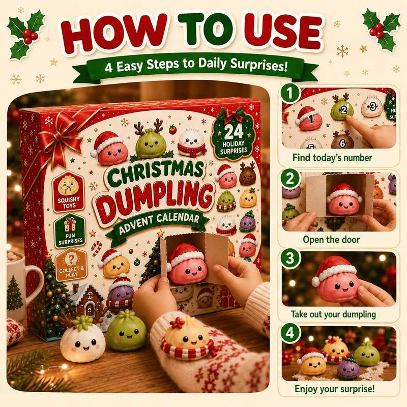 🔥 Last Day 49% OFF-2026 Christmas Mini Squishies Advent Calendar(📦Buy 2 Free Shipping)