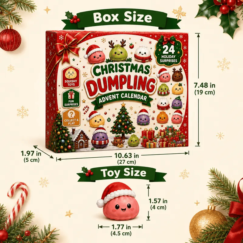 🔥 Last Day 49% OFF-2026 Christmas Mini Squishies Advent Calendar(📦Buy 2 Free Shipping)