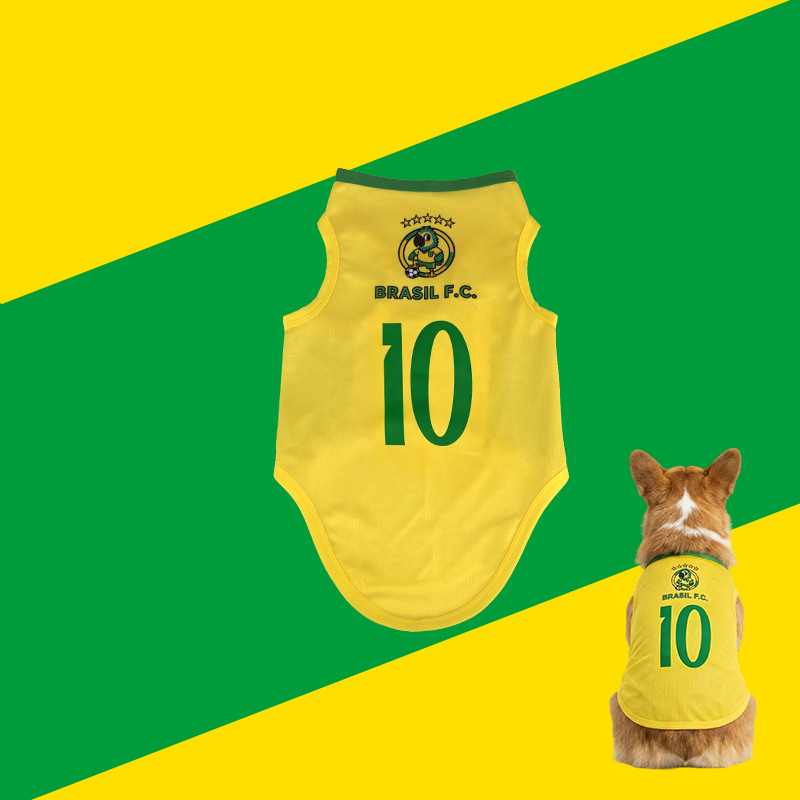 2026 World Cup Pet Soccer Jersey for Dogs & Cats, All Sizes