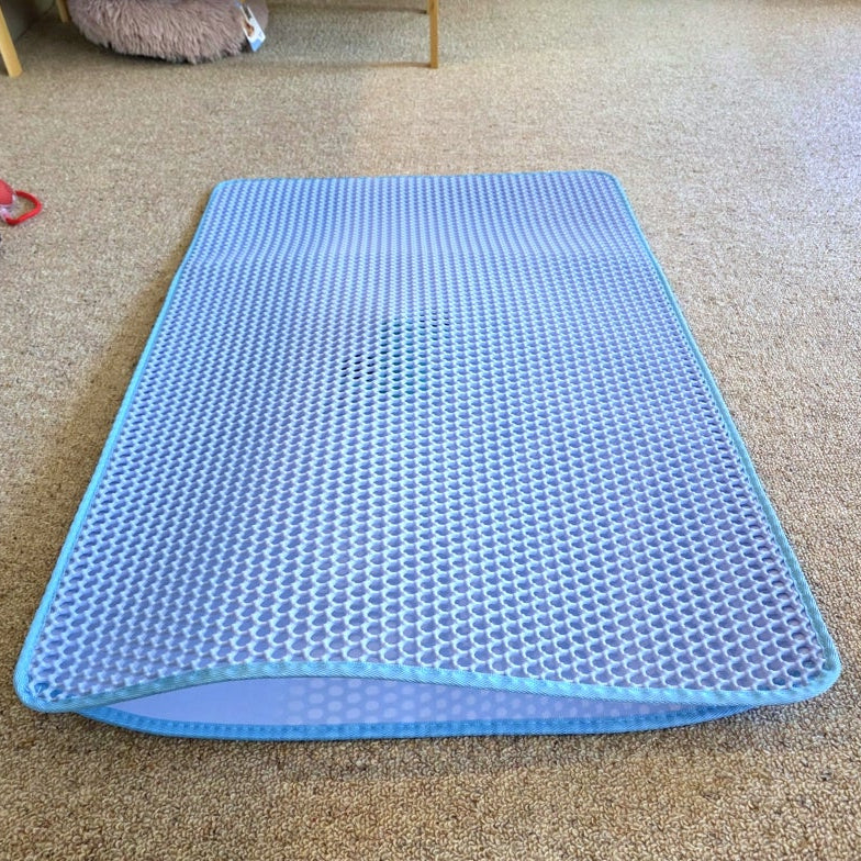 Double Layered  Cat Litter Mat 🐾